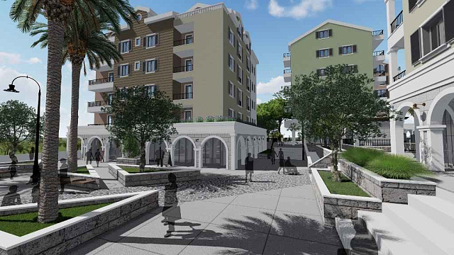 Apartments in new complex in Tivat — photo 6