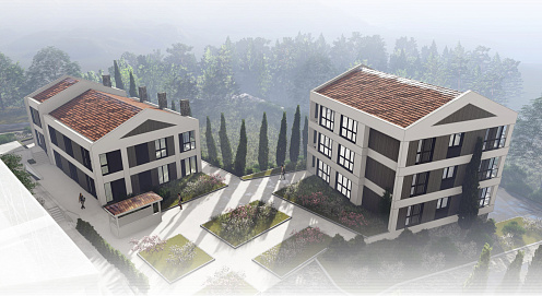 Apartment complex in Donja Lastva