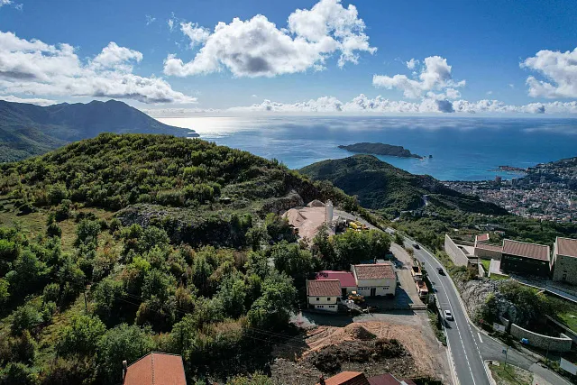Urbanized Plot with Sea View and Own Water Source – Lapčići, 1,000 m² — photo 6