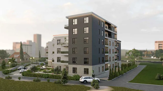 The new modern building offers a range of one, two and three bedroom apartments — photo 5