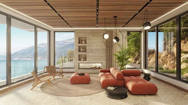 Villa with a unique view of the sea and Porto Montenegro — photo 9