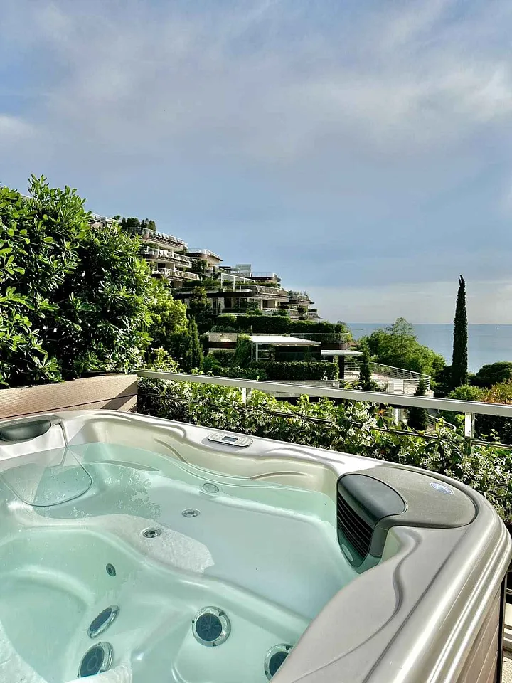 Luxurious apartment in Budva with sea view