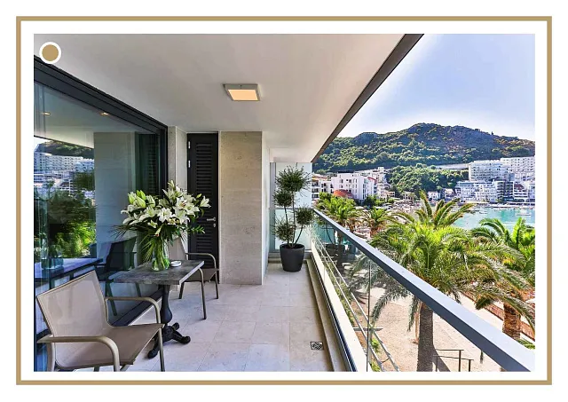 Apartments in Rafailovici for sale on the first line — photo 4