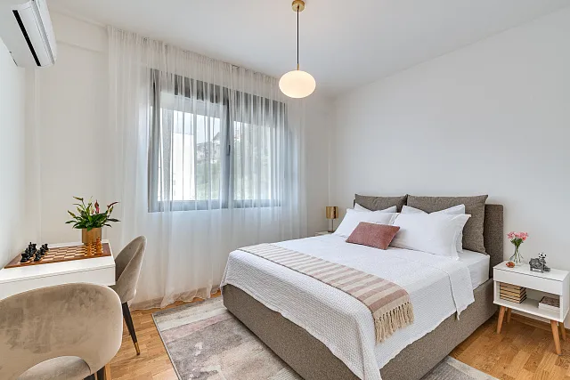 6907 Two-bedroom furnished apartment 63 m², Podkuk, Tivat — photo 7