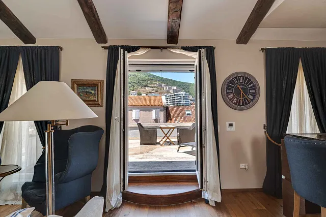 Charming duplex apartment in the heart of the old town of Budva