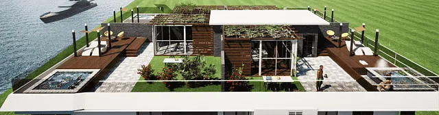 3256 Budva Becici penthouse 2r 90+100m2 — photo 3