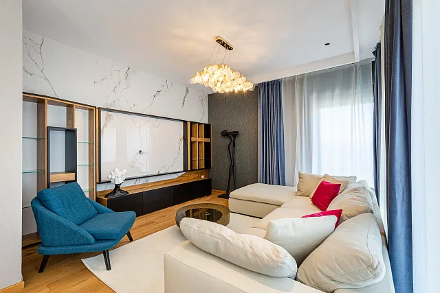 Penthouse in new building in Becici near the sea — photo 33