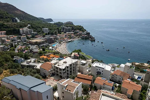 Beautiful plot in an attractive location between Budva and Sveti Stefan, with project documentation, Budva