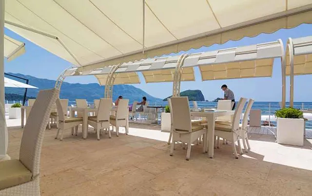 Luxurious apartments in Budva with spectacular sea view — photo 12