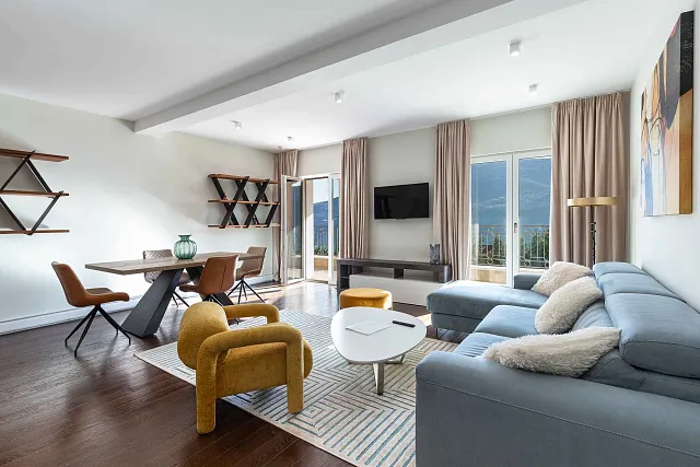 For sale new villas in a complex overlooking the Bay of Kotor — photo 26