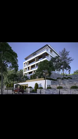 Apartments in Bar with panoramic sea view