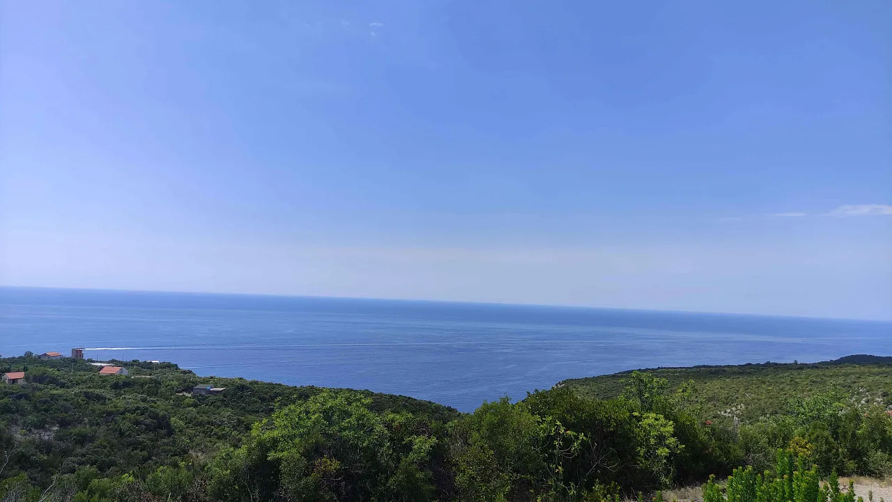Plot for construction with a view of the sea in the area of ​​Zagora