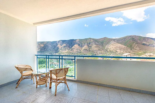 Studio in Dobrota with a panoramic view of the Bay of Kotor — photo 11