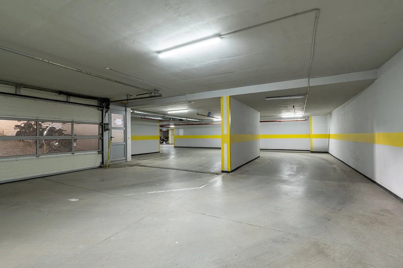 Three parking spots in a single unit in the NIVEL building, Budva