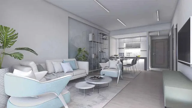 Studios and apartments with sea view in Canj — photo 8
