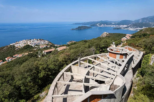 7,715 m² Land with Structures and Unfinished Construction near Sveti Stefan — photo 37