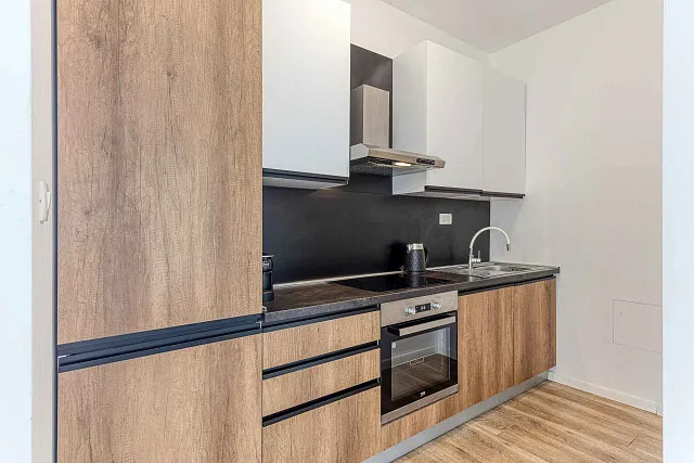A bright and comfortable 65 m² apartment in Rafailovići — photo 12