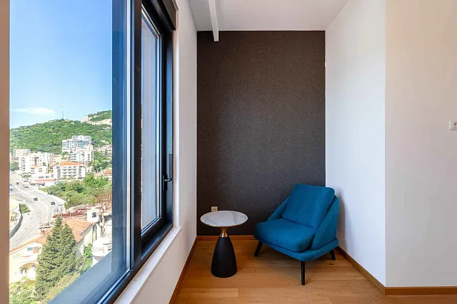 Penthouse in new building in Becici near the sea — photo 8