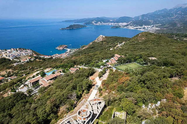 7,715 m² Land with Structures and Unfinished Construction near Sveti Stefan — photo 35