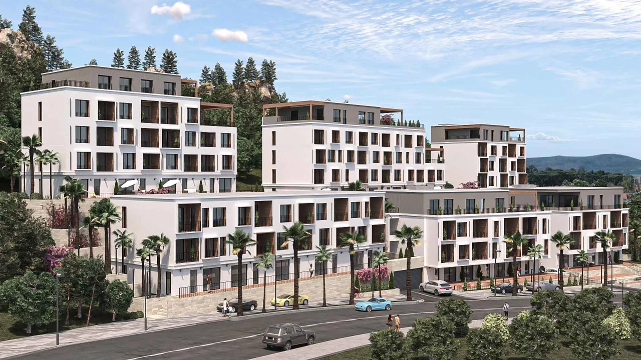 Beautiful Apartments in Tivat Complex
