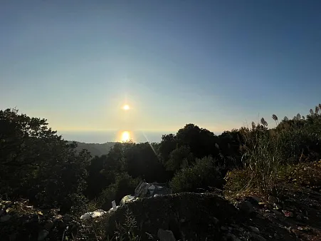 Plot of land with sea view in Pechurice